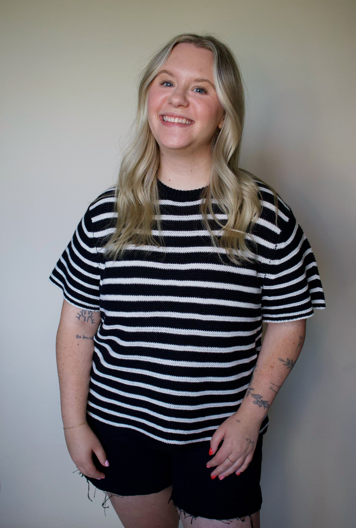 Harbor Stripe Sweater Top