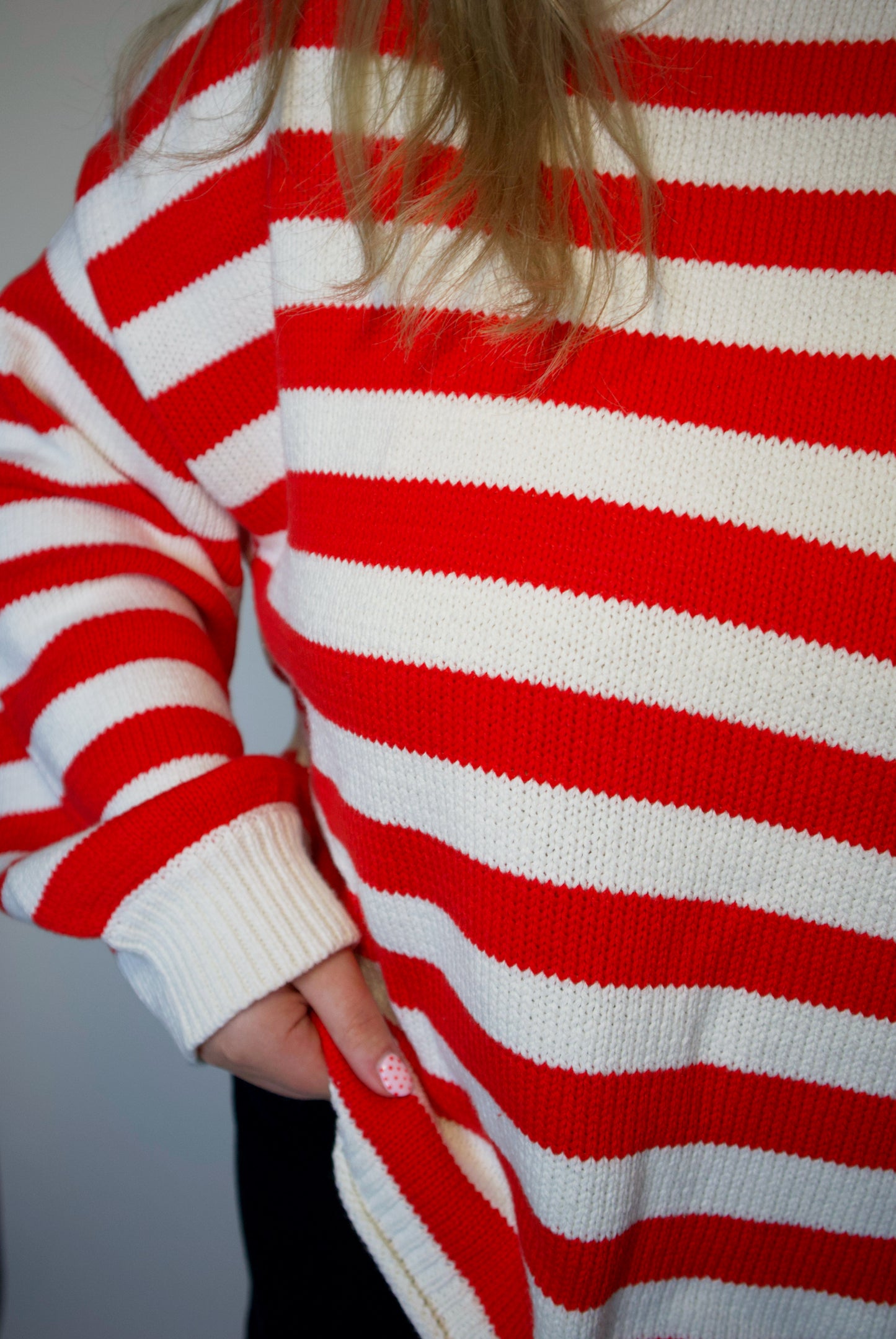 Scarlett Striped Sweater Top