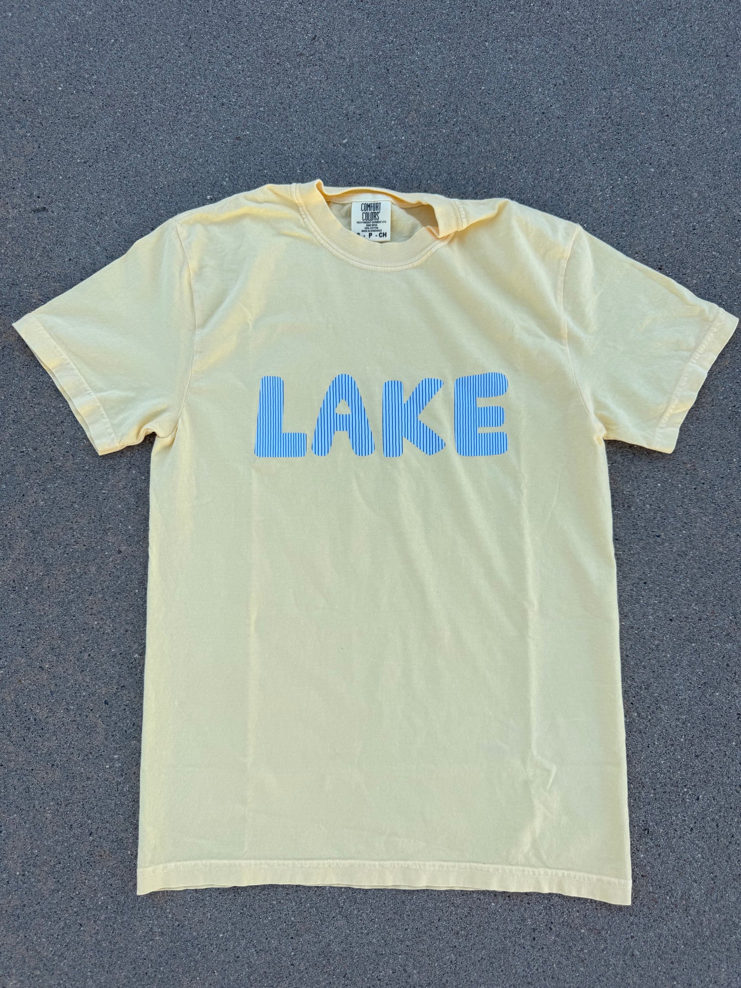 Striped Lake Tee
