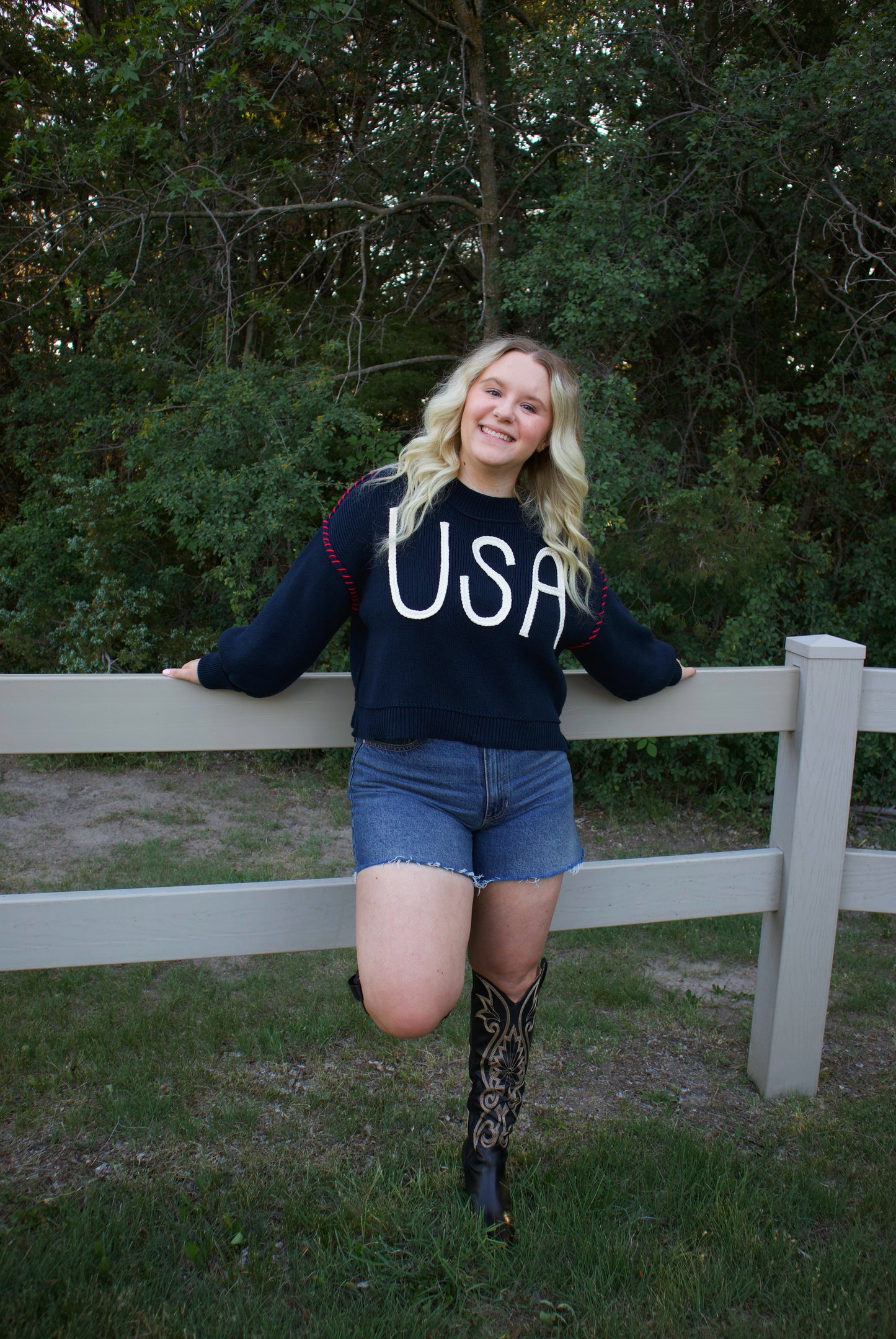 USA Crew Sweater