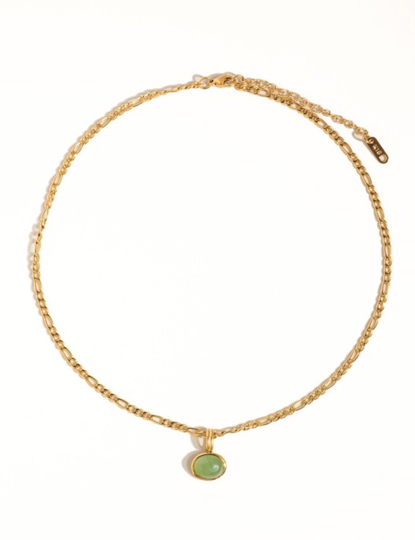 Winslow Green Stone Necklace