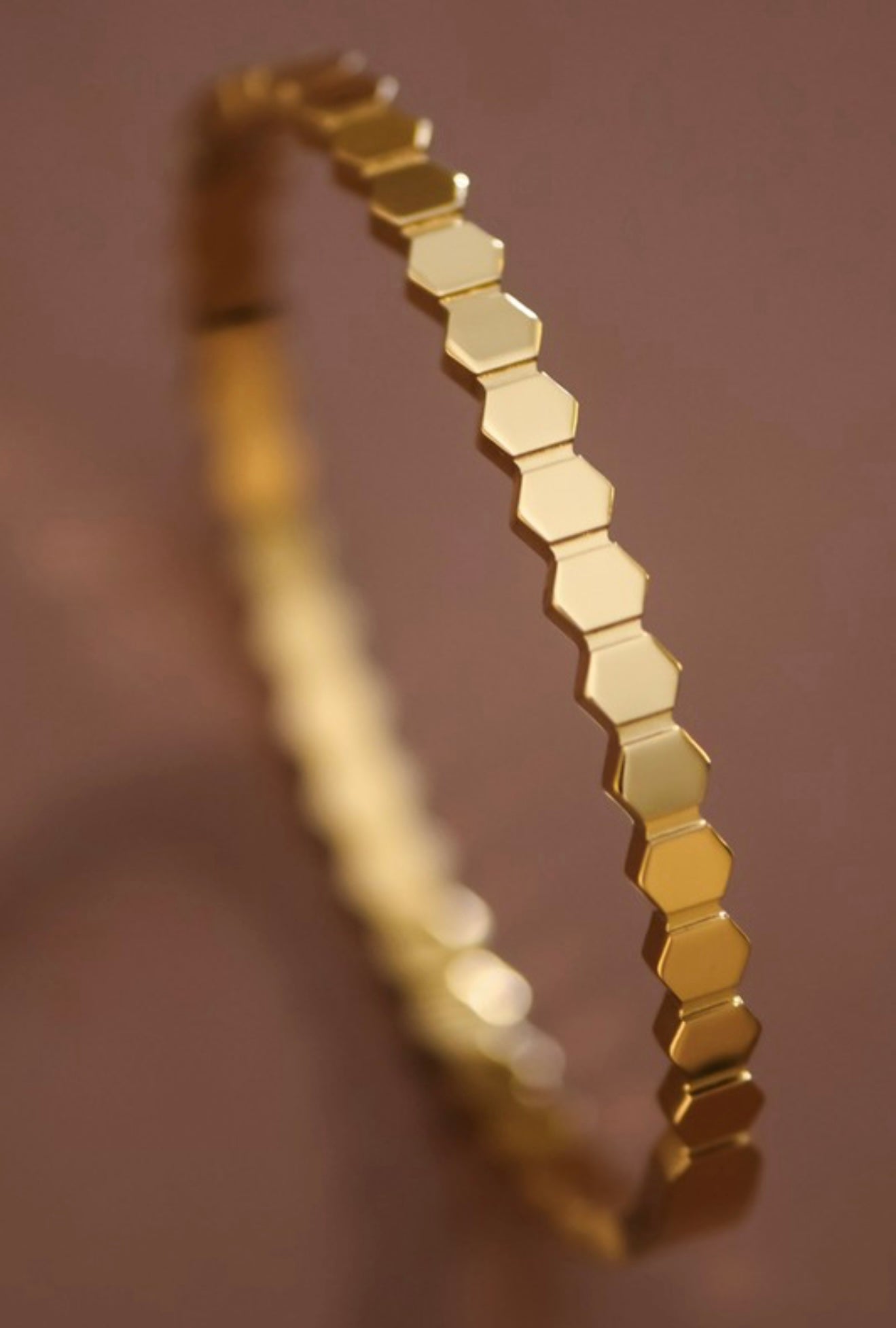 Gold Bangle Bracelet