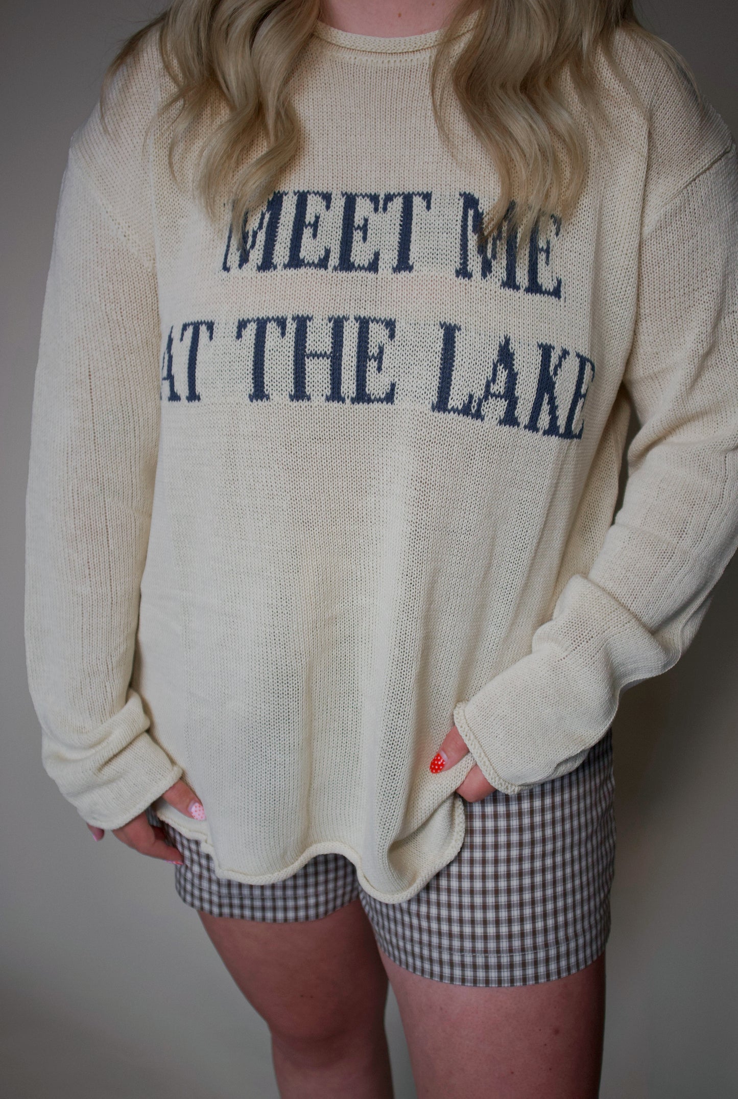 Meet Me At The Lake Sweater