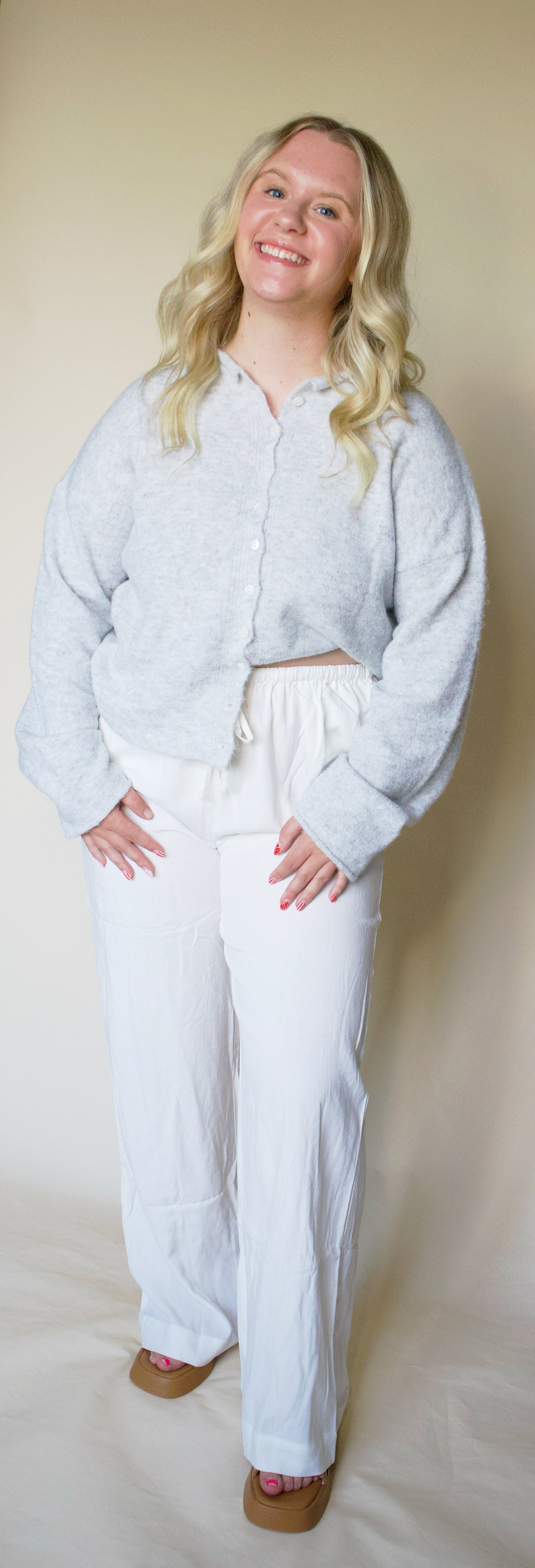 Linen Luxe Straight Pant
