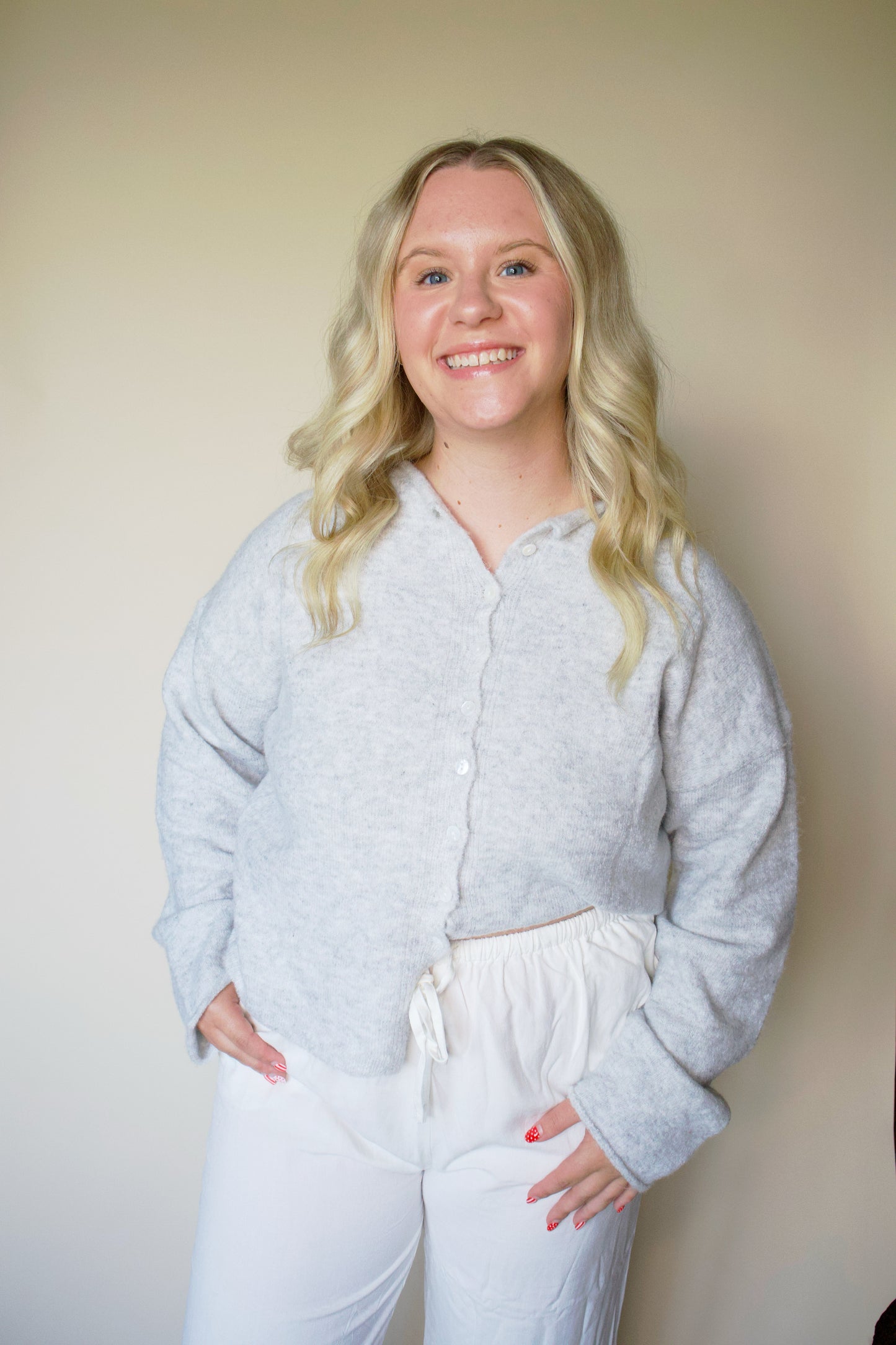 Cloudbound Button Down Cardigan