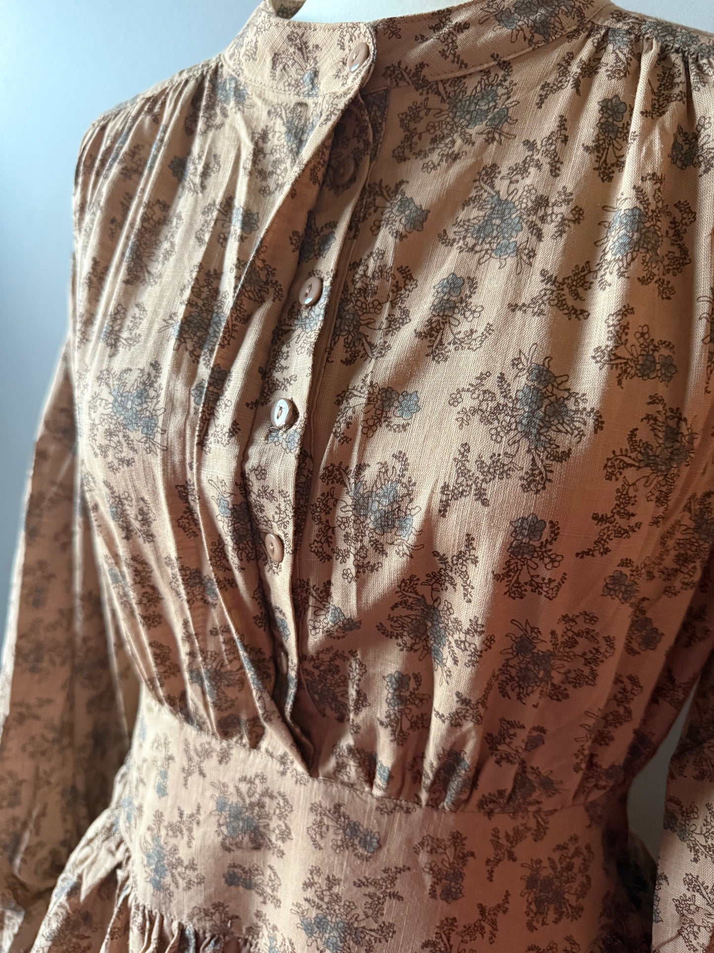 Boho Bloom Mini Dress