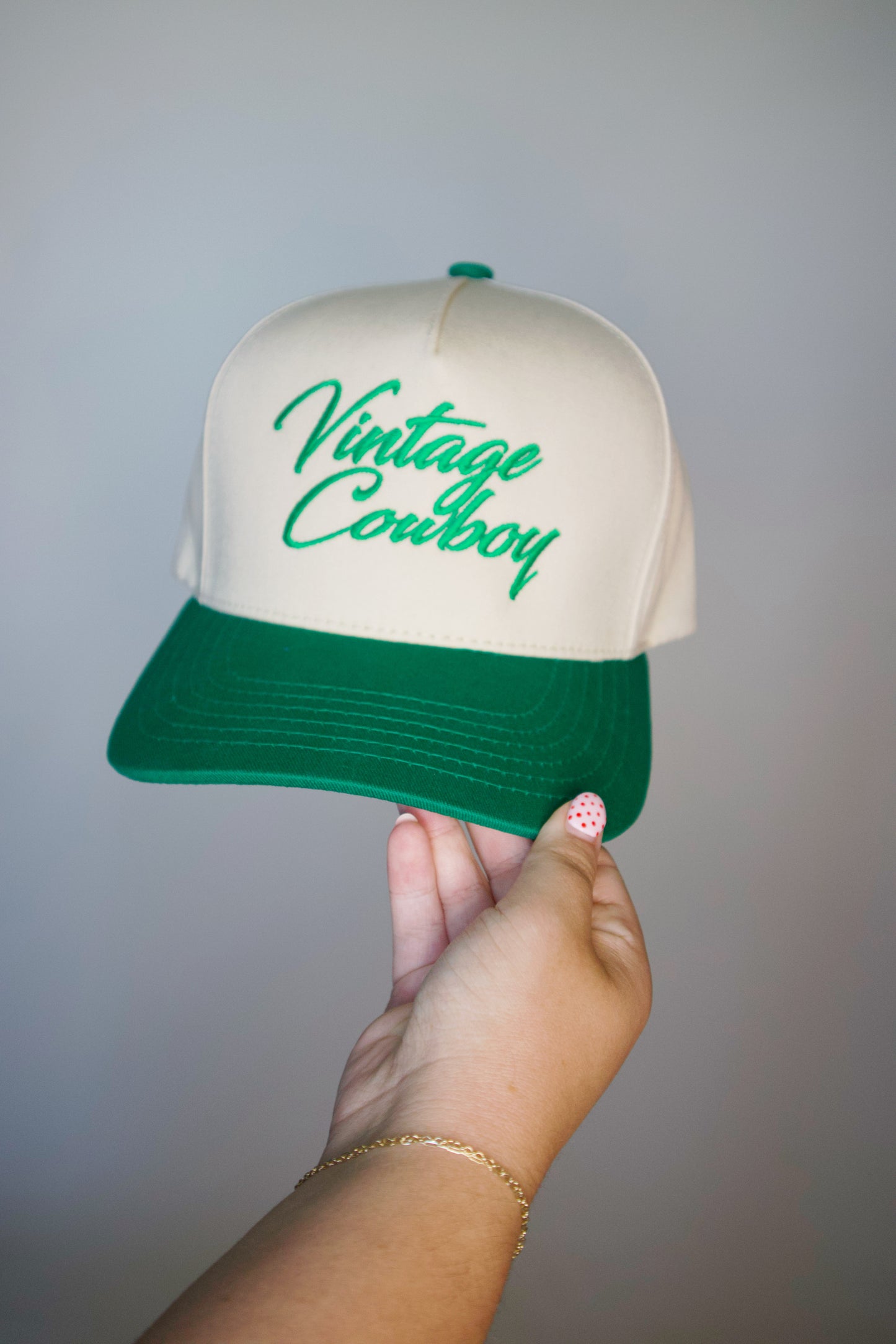 Vintage Cowboy Trucker Hat