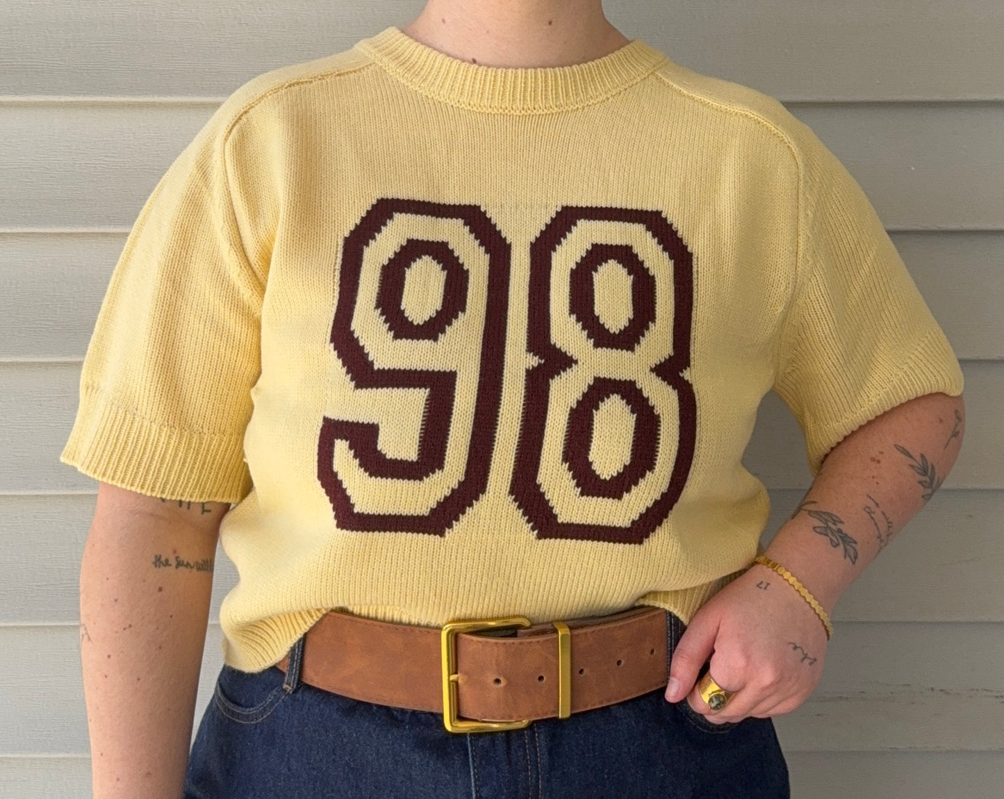 Varsity Honey 98 Knit