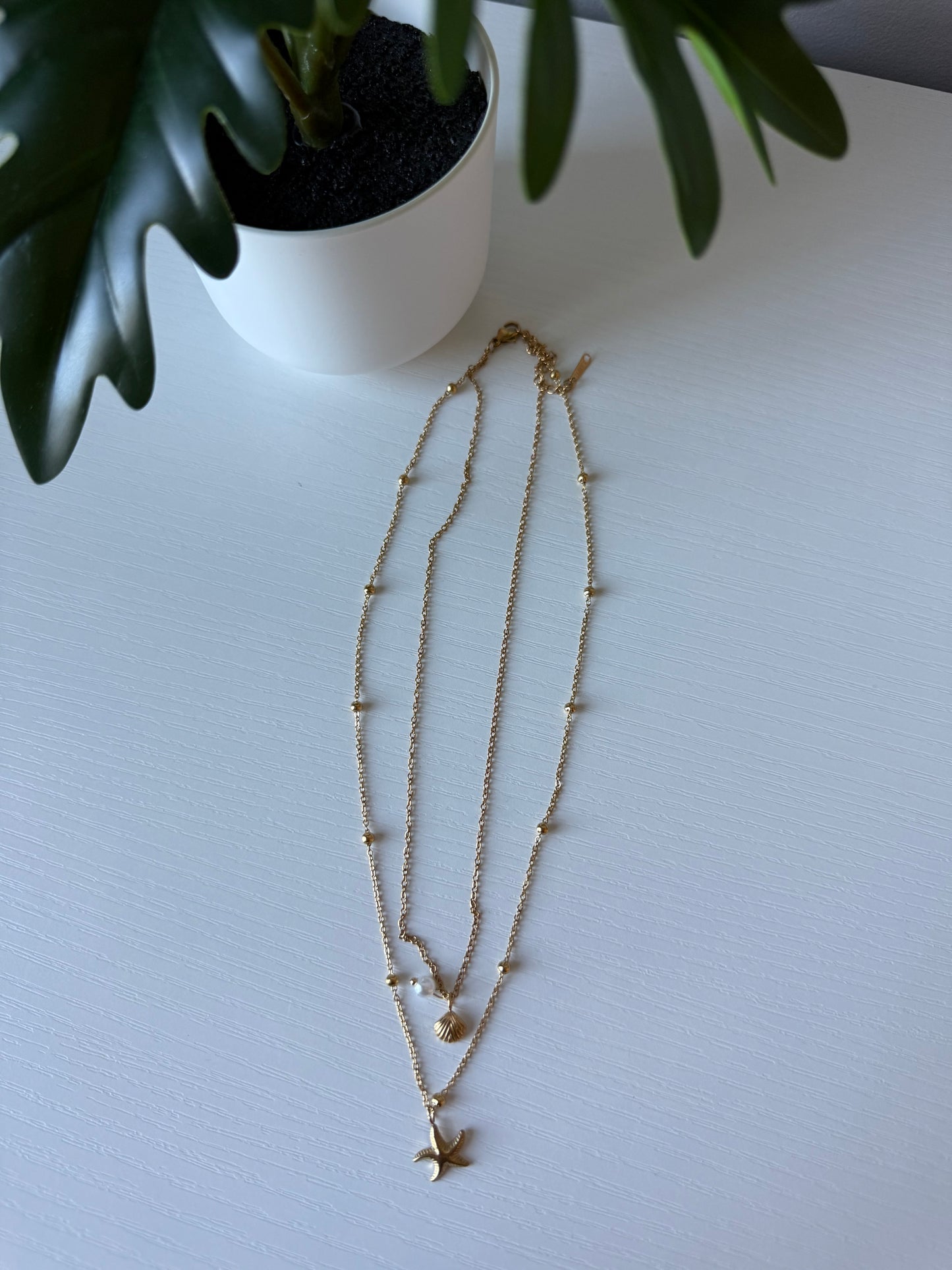 Gold Sea Necklace