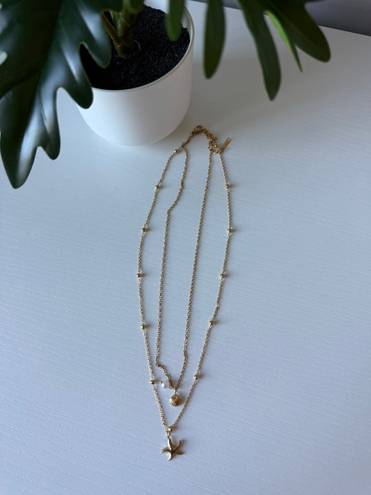 Gold Sea Necklace