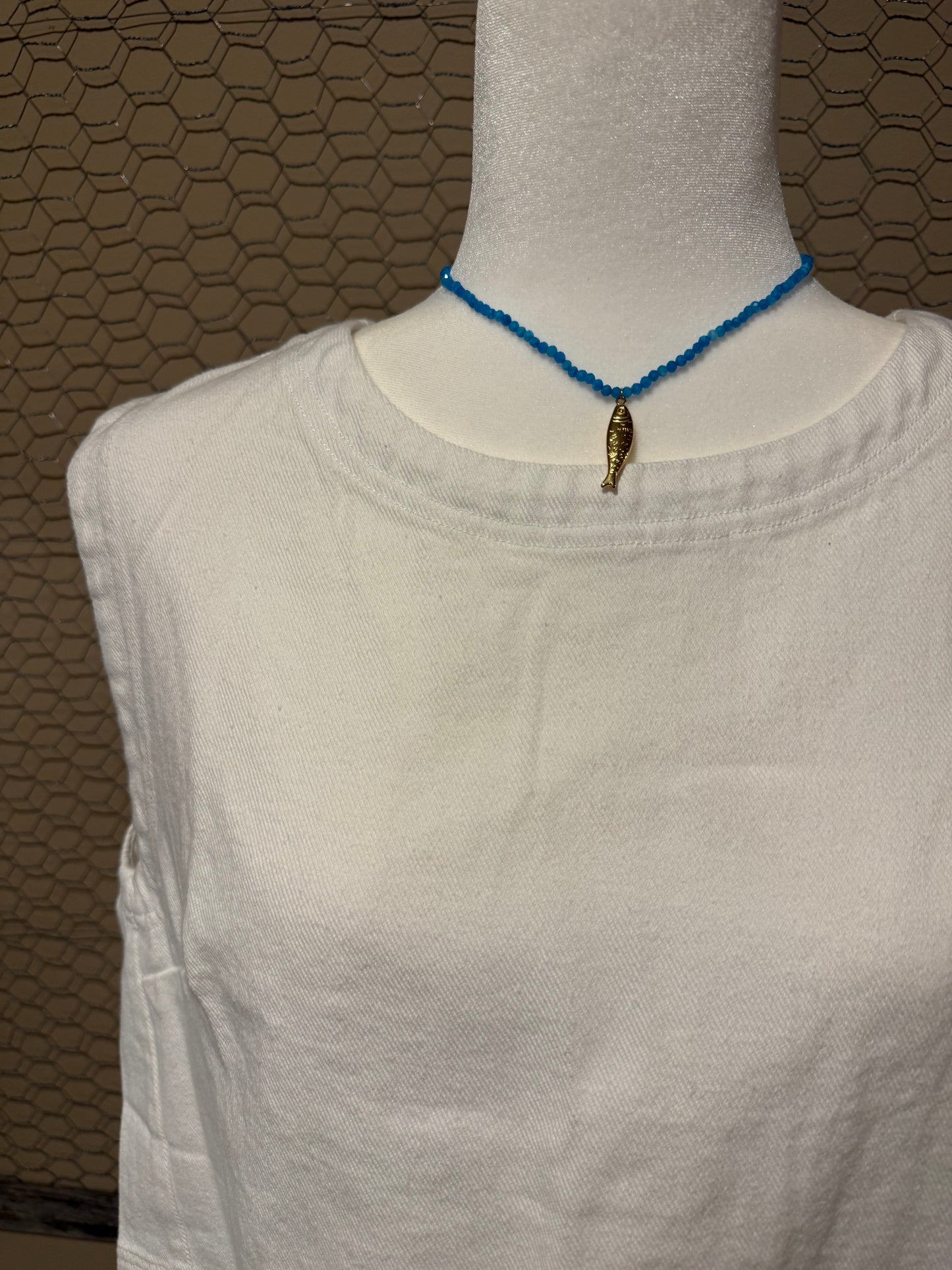 Salt Air Denim Top