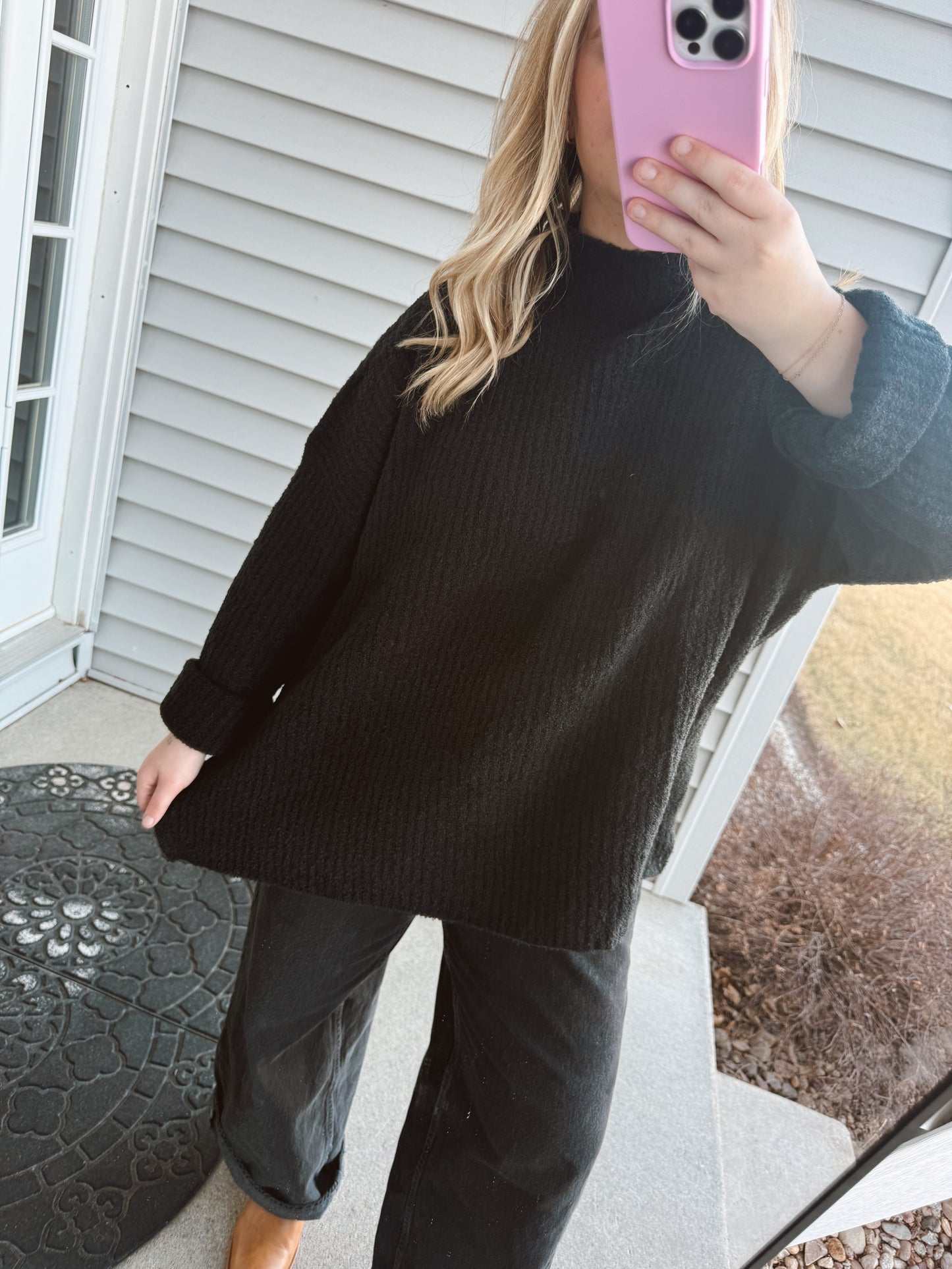 The Harper Mock Neck