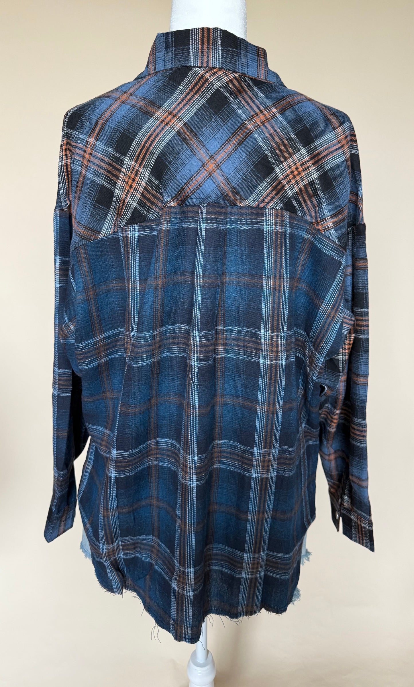 Kambrie Plaid Flannel Shirt