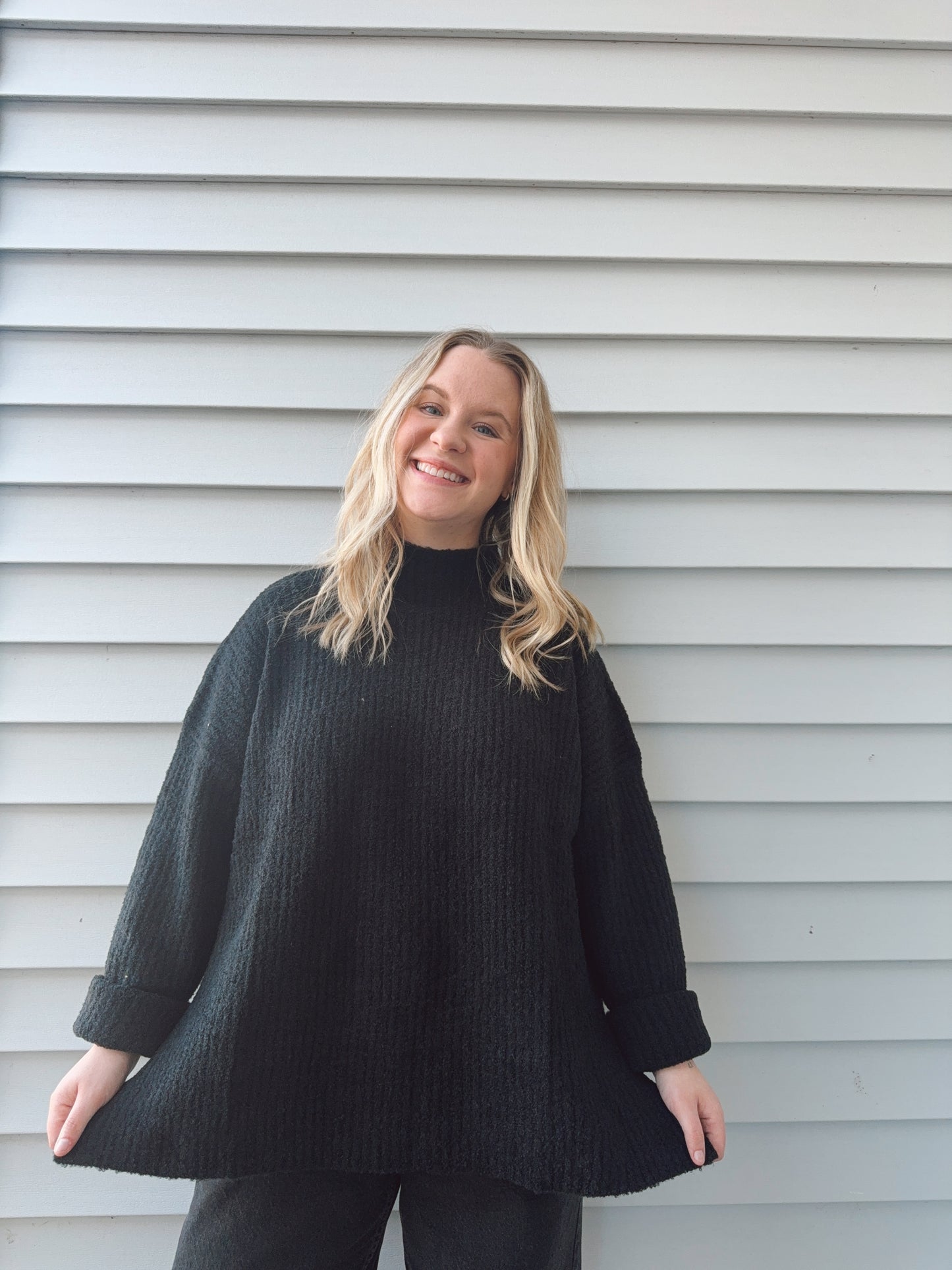 The Harper Mock Neck