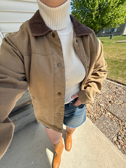 Sleeveless Turtle Neck Sweater Top