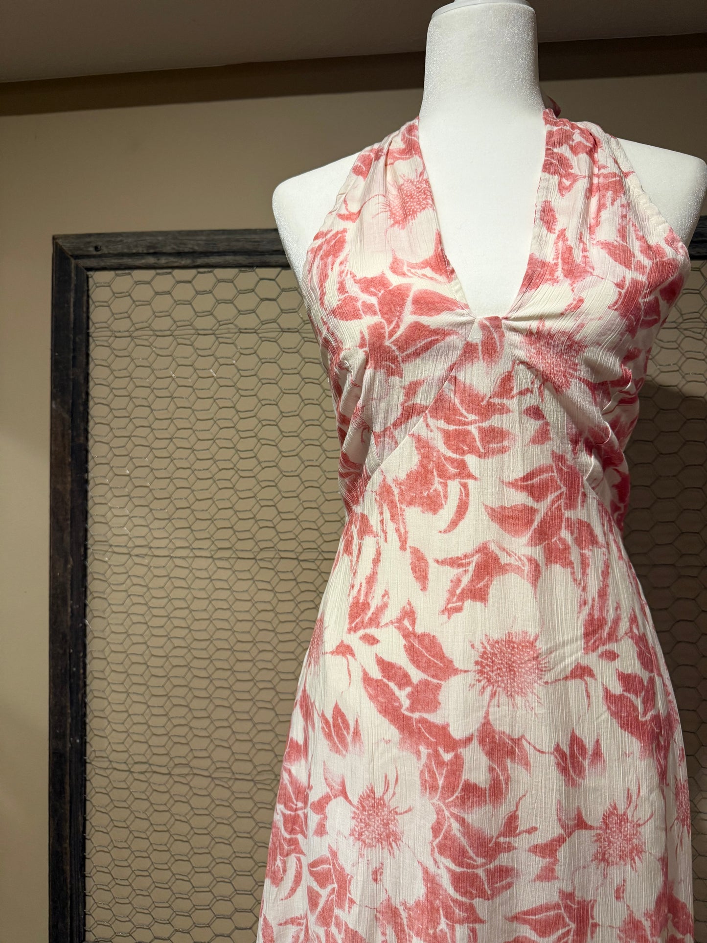 Sweet Magnolia Halter Neck Dress
