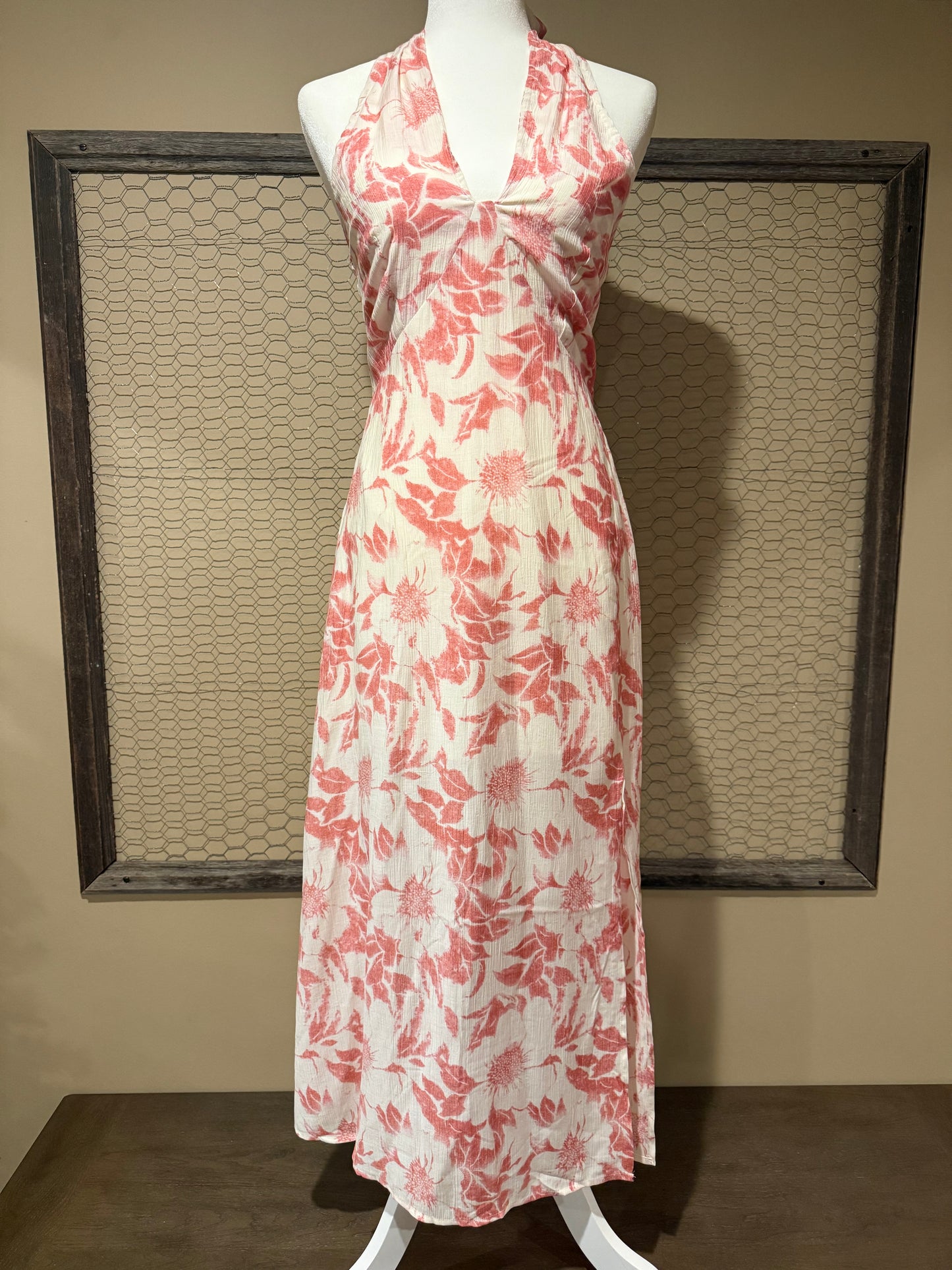 Sweet Magnolia Halter Neck Dress