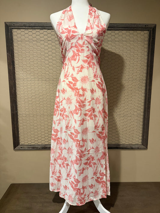 Sweet Magnolia Halter Neck Dress