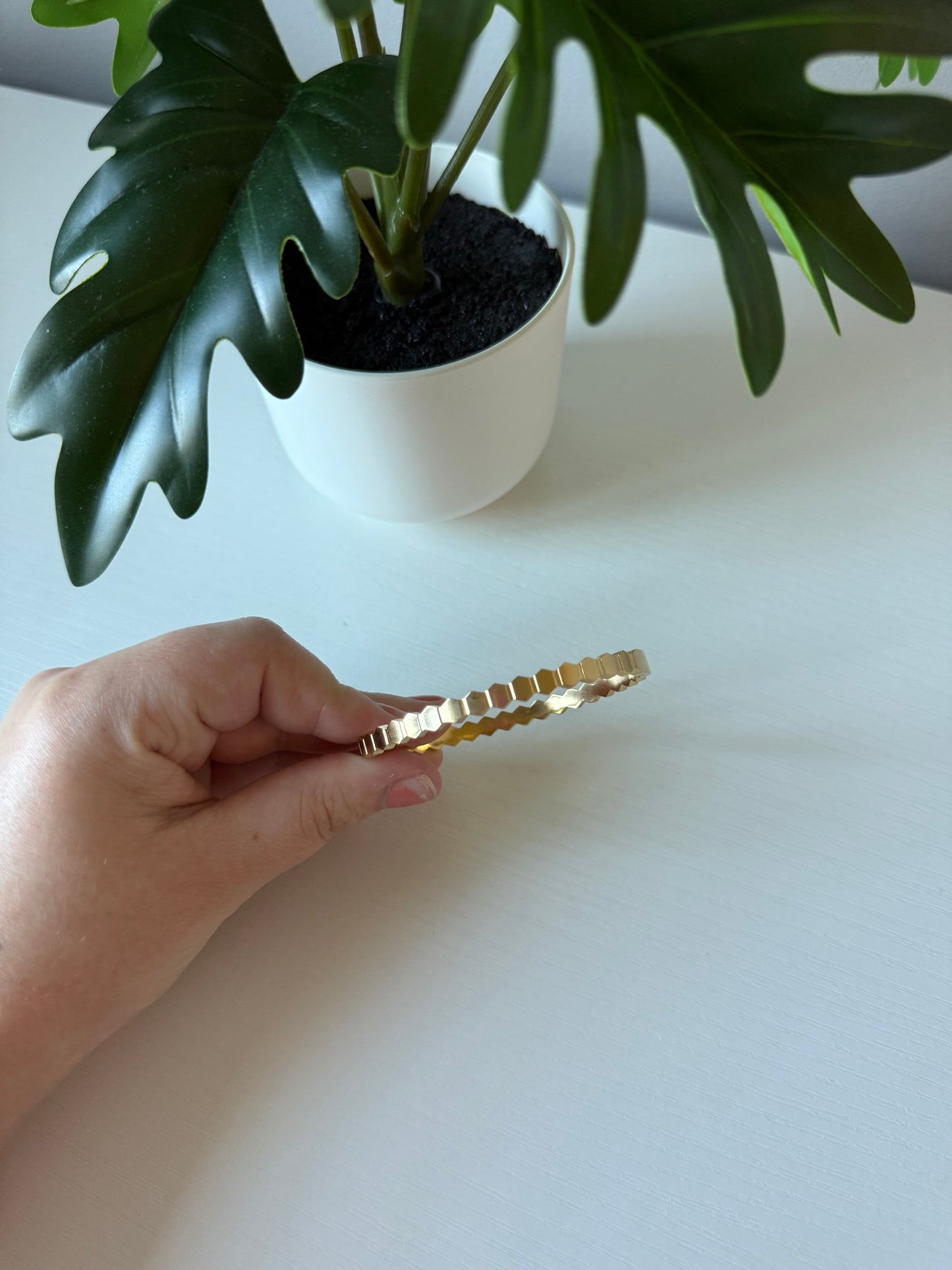 Gold Bangle Bracelet