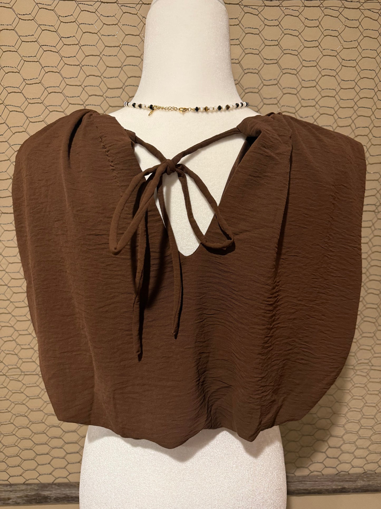 Briar Bubble Crop Top