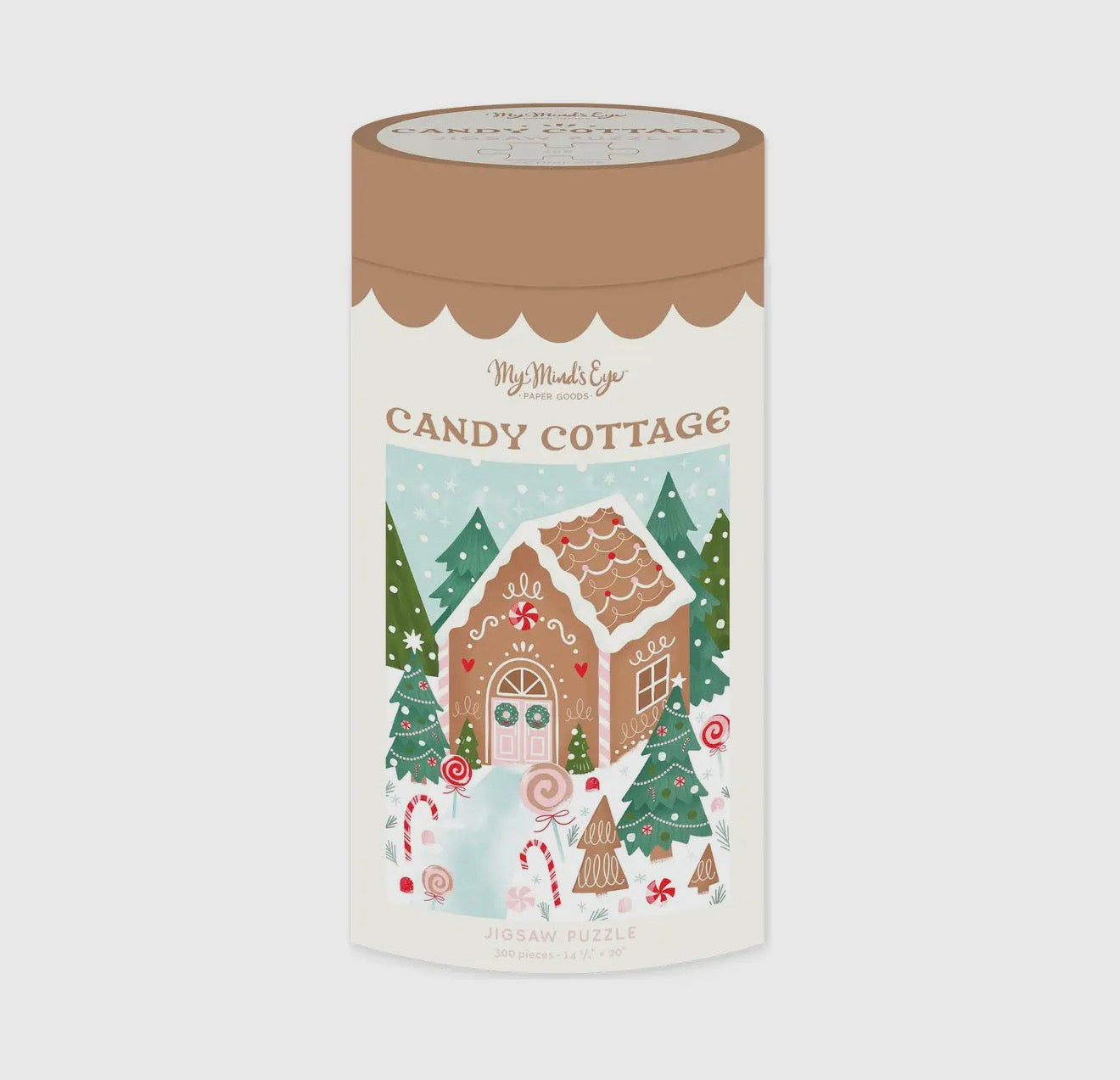 Gingerbread House Christmas Puzzle