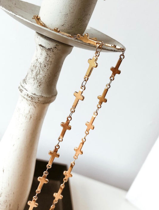 Dilara Cross Choker