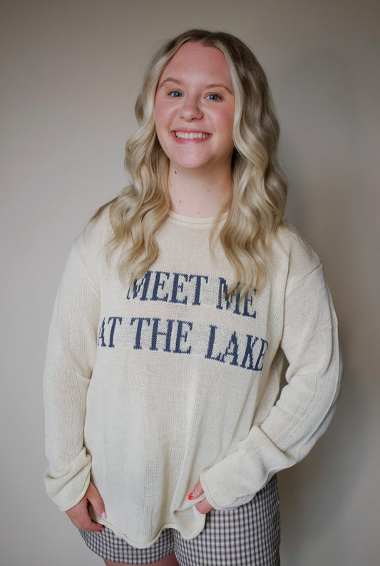 Meet Me At The Lake Sweater