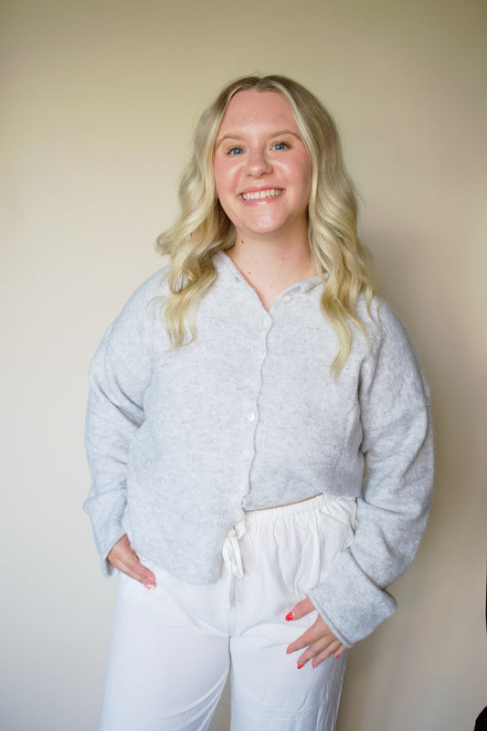 Cloudbound Button Down Cardigan