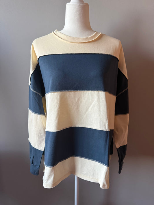 Colorblock Comfort Pullover